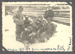 Josef Brendel Winter 1943-44 'Schmoren im Erd-Einsatz bei Nevel'