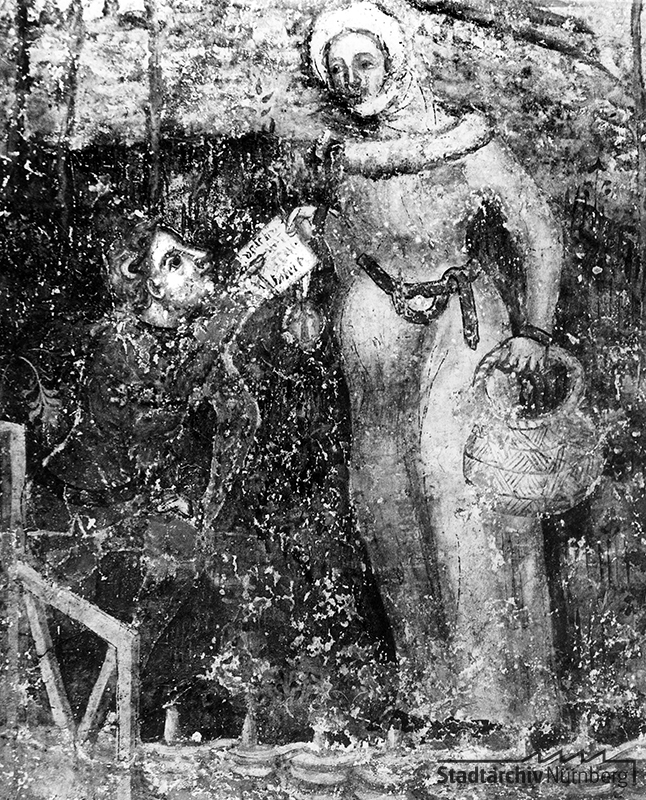 Fresko in der Moritzkapelle in Nürnberg (Fresko in der Moritzkapelle in Nürnberg)