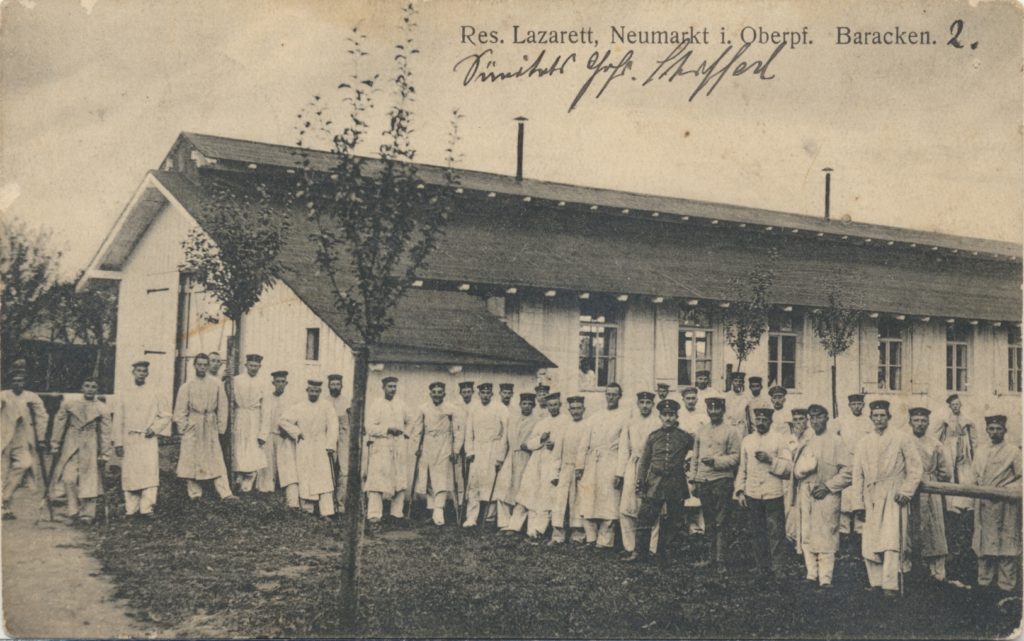 Feldpostkarte des Sanitätsgefreiter Heinrich Schifferl 1916 Stadtarchiv Neumarkt, Kartensammlung PK 570