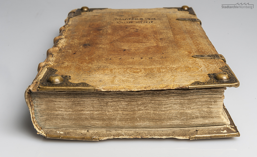 Erstes Marktbuch am Herrenmarkt, angelegt 1582