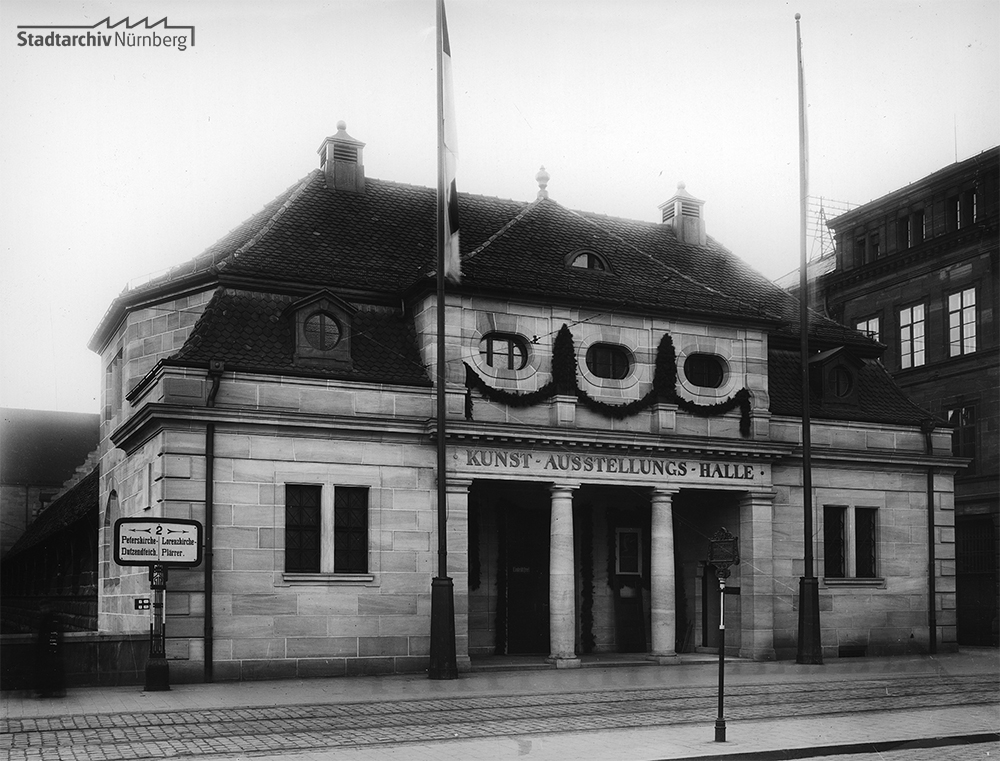 Die Kunstausstellungshalle am Marientor (Fränkische Galerie)