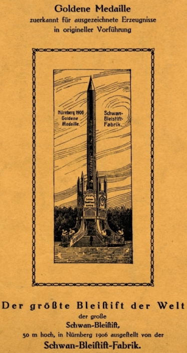 Preisliste D20 der Schwan-Bleistift-Fabrik, 1925
